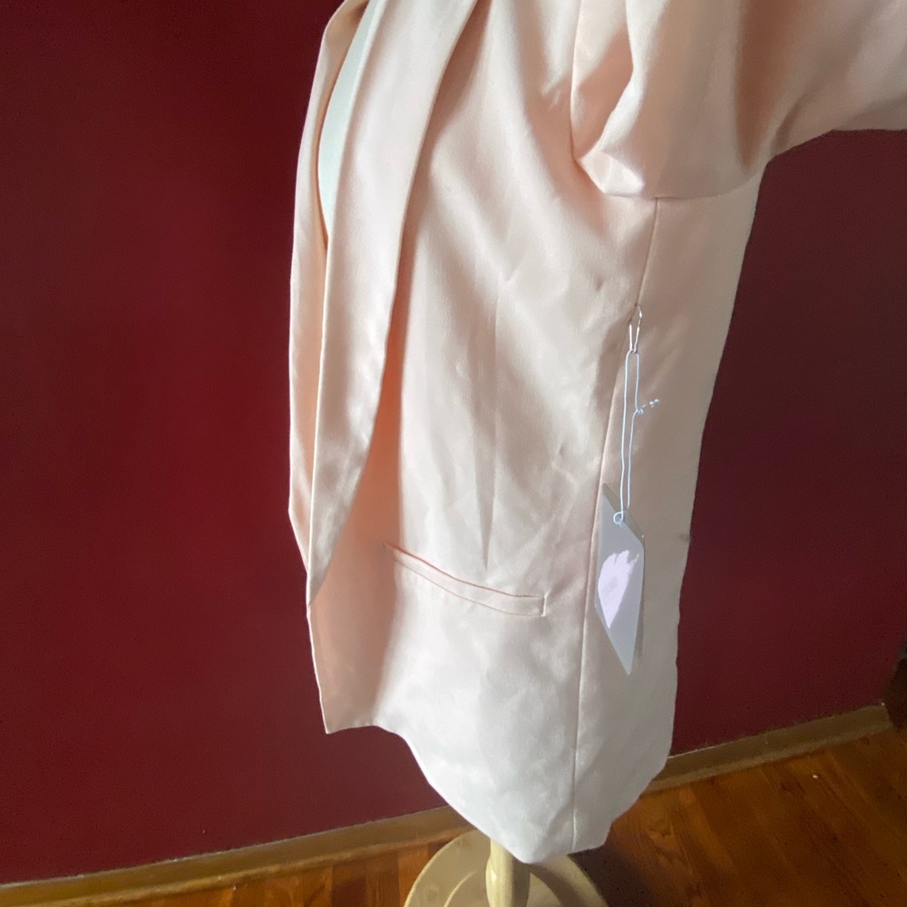 Powder Pink Blazer - Picture 3 of 4